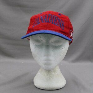 Montreal Canadiens Hat (VTG) - Wool Arch Script by The Game - Adult Snapback